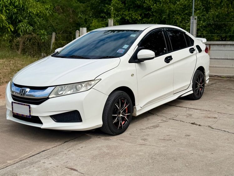 Honda City 2014 1.5 S Sedan เบนซิน NGV เกียร์อัตโนมัติ ขาว รูปที่ 3