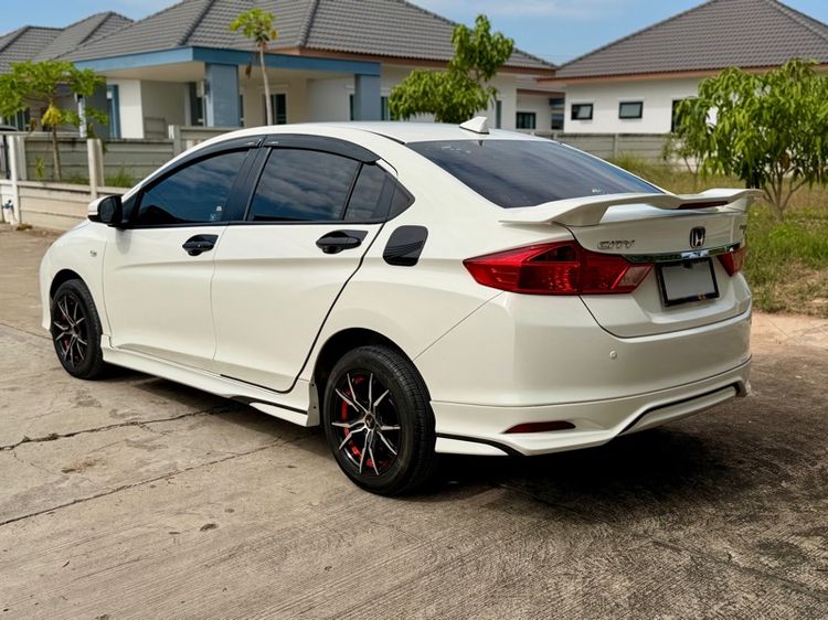 Honda City 2014 1.5 S Sedan เบนซิน NGV เกียร์อัตโนมัติ ขาว รูปที่ 4