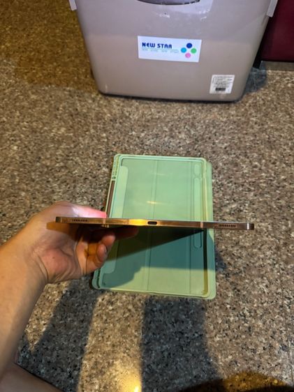 ขายSamsungTabS7PlusสีRose Gold128กิ๊กLTEใส่ซิมได้จอสวยกริปไม่มีเบรินหายากมากสภาพนี้ไร้รอยตกสูนTrueใช้งานดีทุกๆฟังชั่นถูกมากกก รูปที่ 4