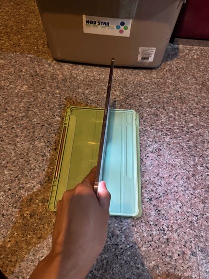 ขายSamsungTabS7PlusสีRose Gold128กิ๊กLTEใส่ซิมได้จอสวยกริปไม่มีเบรินหายากมากสภาพนี้ไร้รอยตกสูนTrueใช้งานดีทุกๆฟังชั่นถูกมากกก รูปที่ 5