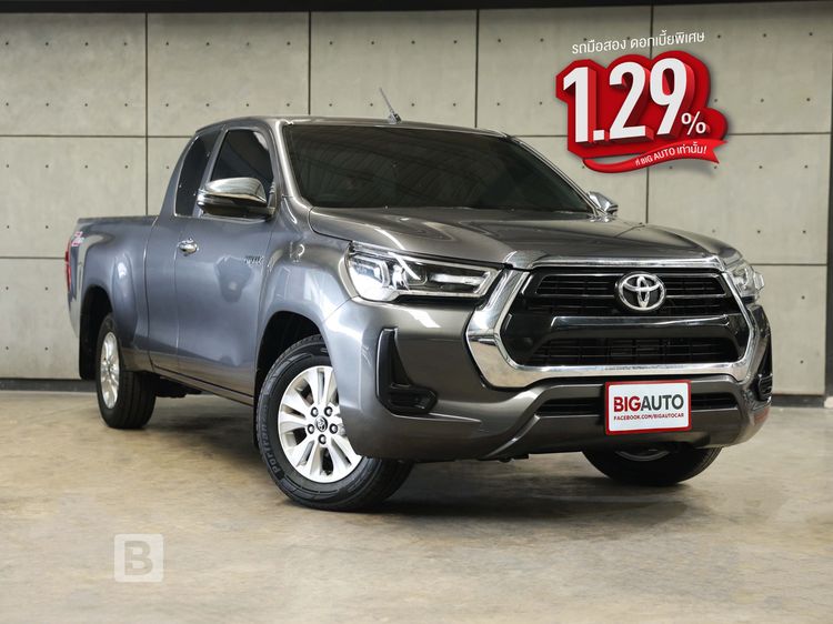 Toyota Hilux Revo 2024 2.4 Z Edition Mid Pickup ดีเซล ไม่ติดแก๊ส เกียร์อัตโนมัติ เทา
