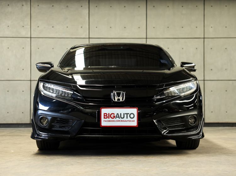 Honda Civic 2016 1.5 Turbo RS Sedan เบนซิน ไม่ติดแก๊ส เกียร์อัตโนมัติ ดำ รูปที่ 3
