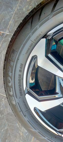 แม็กโตโยต้า ขอบ15 พร้อมยางบริสโตน 185 60 15 ปี23 ยางสวยทุกเส้นตามรูป ใส่ yaris vios ได้ทุกรุ่น รูปที่ 9