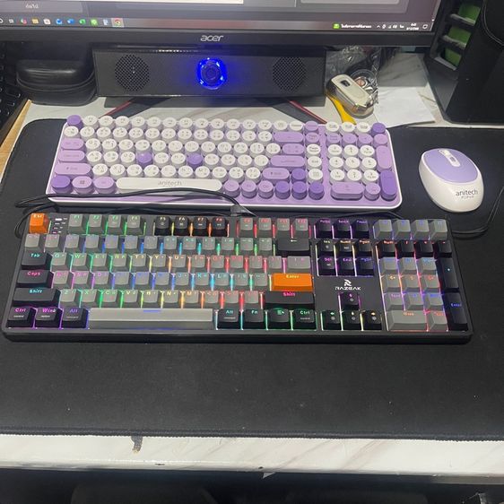 (มือสอง) Razeak K1 Mechanical Keyboard ครบกล่อง รูปที่ 3