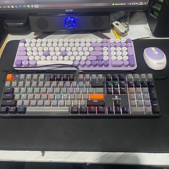 (มือสอง) Razeak K1 Mechanical Keyboard ครบกล่อง รูปที่ 4