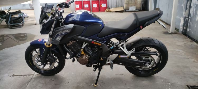 CB650F ปี 2017 ไมล์270โล รถจอด รูปที่ 4