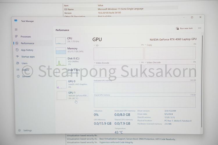Acer Predator Helios Neo 16 PHN16-71-921N (เจ้าของขายเอง) ประกันศูนย์ 08-2026 รูปที่ 15