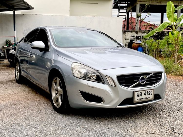 Volvo S60 2013 1.6 Drive Sedan เบนซิน ไม่ติดแก๊ส เกียร์อัตโนมัติ เทา รูปที่ 4