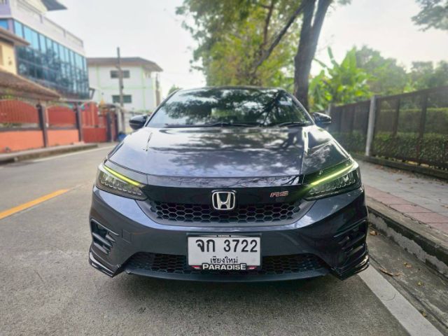 Honda City 2021 1.0 RS Sedan เบนซิน เกียร์อัตโนมัติ ดำ รูปที่ 2