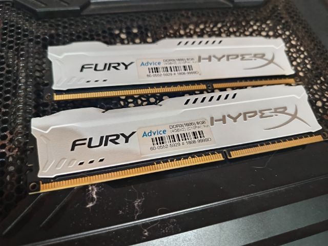 Ram Fury Hyperx ddr3 (1600) l มือสองสภาพดี รูปที่ 2