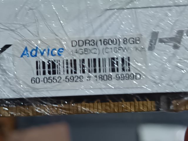 Ram Fury Hyperx ddr3 (1600) l มือสองสภาพดี รูปที่ 3