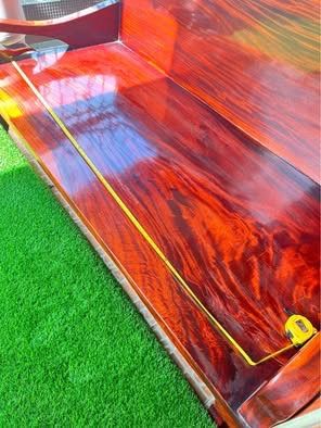 โซฟาไม้แท้ขนาดใหญ่ กว้าง90 ยาว 190 รูปที่ 9