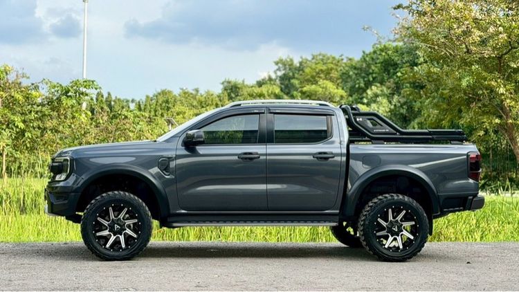 Ford Ranger 2023 2.0 Bi-Turbo Hi-Rider Wildtrak Pickup ดีเซล ไม่ติดแก๊ส เกียร์อัตโนมัติ เทา รูปที่ 2