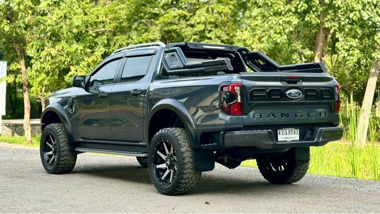 Ford Ranger 2023 2.0 Bi-Turbo Hi-Rider Wildtrak Pickup ดีเซล ไม่ติดแก๊ส เกียร์อัตโนมัติ เทา รูปที่ 3
