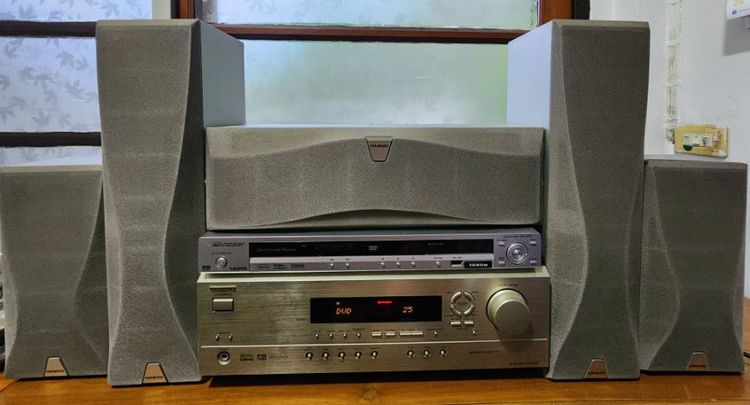 Onkyo HT-R420 AV Reciever และPioneer DV-410V เครื่องเล่นดีวีดี รูปที่ 2