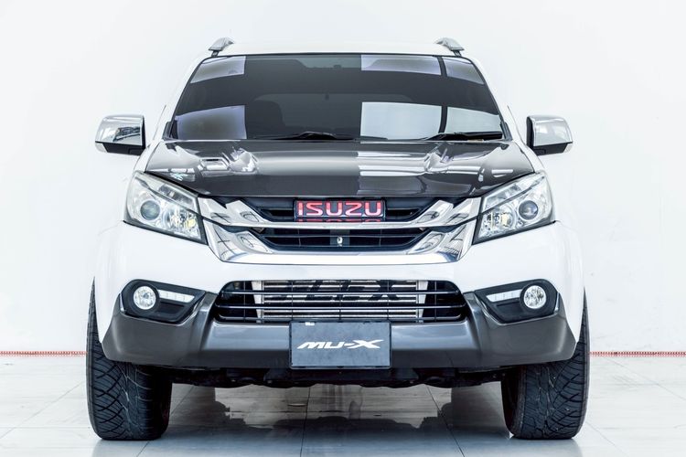 Isuzu MU-X 2014 3.0 Utility-car ดีเซล ไม่ติดแก๊ส เกียร์อัตโนมัติ ขาว รูปที่ 4