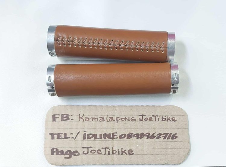 ปลอกแฮนด์จักรยานหนังแท้ 