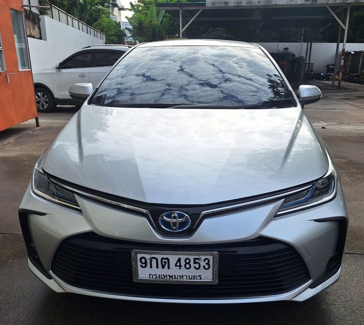 Toyota Altis 2019 1.8 Hybrid Mid Sedan ไฮบริด ไม่ติดแก๊ส เกียร์อัตโนมัติ เทา รูปที่ 2