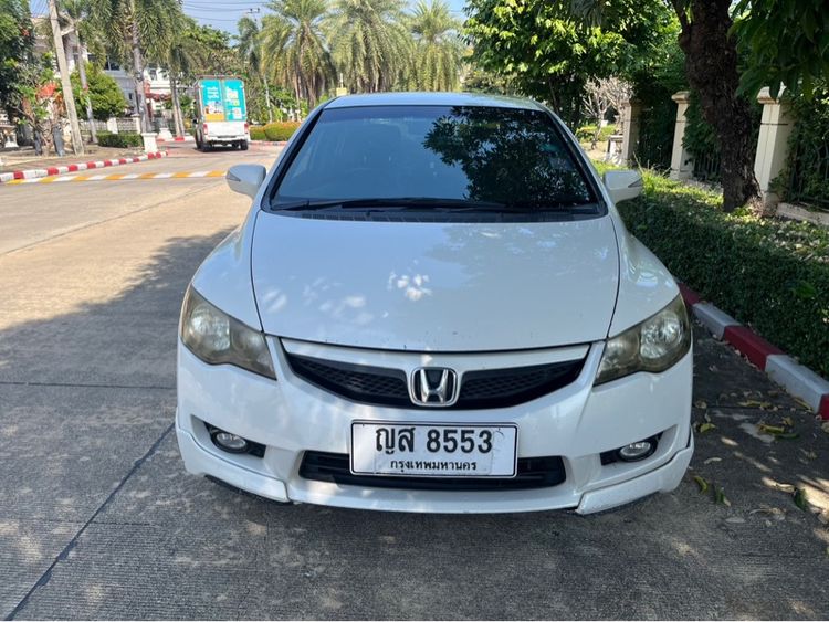 Honda Civic 2011 1.8 E Sport Pearl Sedan เบนซิน ไม่ติดแก๊ส เกียร์อัตโนมัติ ขาว