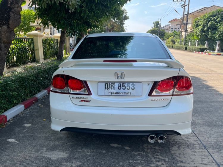 Honda Civic 2011 1.8 E Sport Pearl Sedan เบนซิน ไม่ติดแก๊ส เกียร์อัตโนมัติ ขาว รูปที่ 2