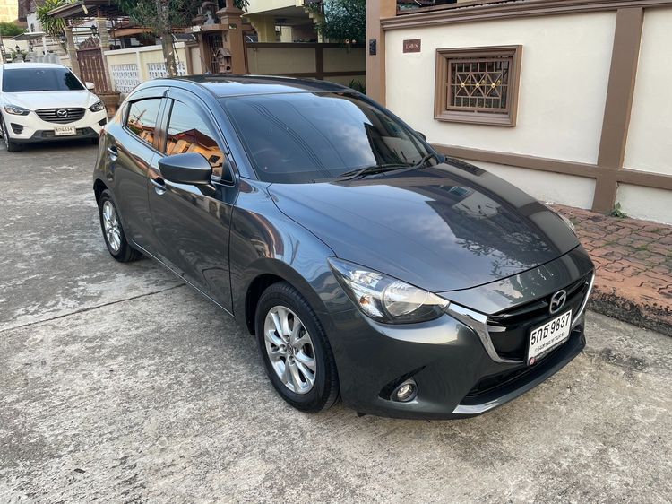 Mazda Mazda 2 2016 1.3 Standard Sedan เบนซิน ไม่ติดแก๊ส เกียร์อัตโนมัติ เทา