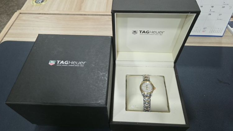 Tag heuer diamond 18k lady 28mm. รูปที่ 9