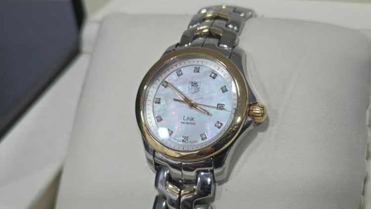 Tag heuer diamond 18k lady 28mm.