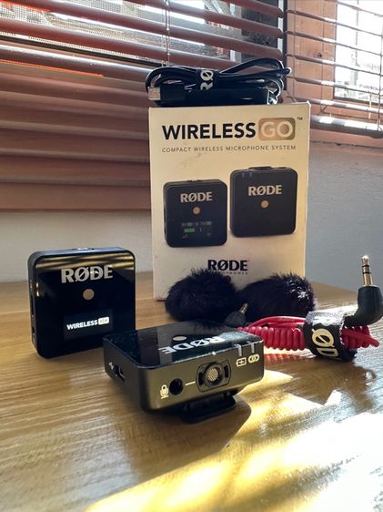ปล่อยไมโครโฟน RODE Wireless GO (สภาพนางฟ้า) แถมสายเคเบิลต่อไอโฟนให้ด้วย รูปที่ 6
