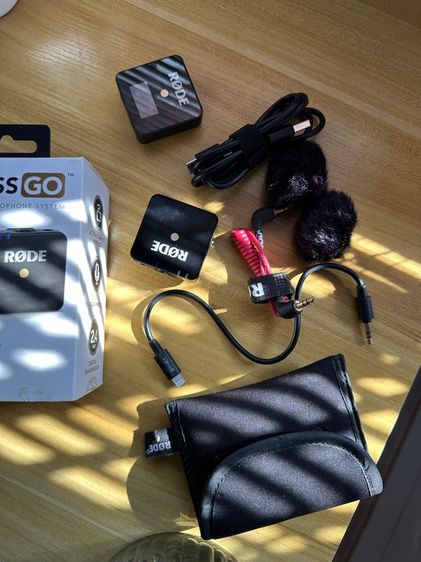 ปล่อยไมโครโฟน RODE Wireless GO (สภาพนางฟ้า) แถมสายเคเบิลต่อไอโฟนให้ด้วย รูปที่ 9