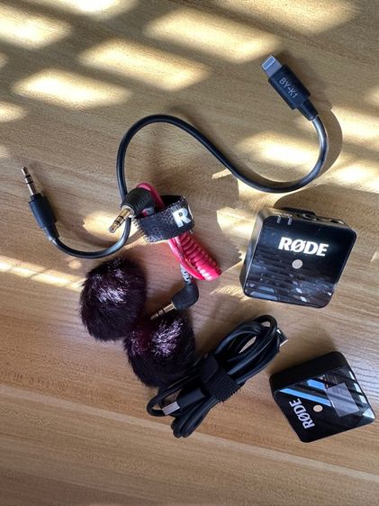 ปล่อยไมโครโฟน RODE Wireless GO (สภาพนางฟ้า) แถมสายเคเบิลต่อไอโฟนให้ด้วย รูปที่ 8
