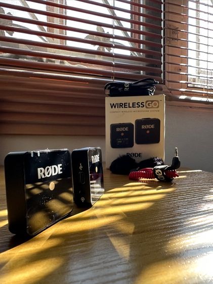 ปล่อยไมโครโฟน RODE Wireless GO (สภาพนางฟ้า) แถมสายเคเบิลต่อไอโฟนให้ด้วย รูปที่ 2