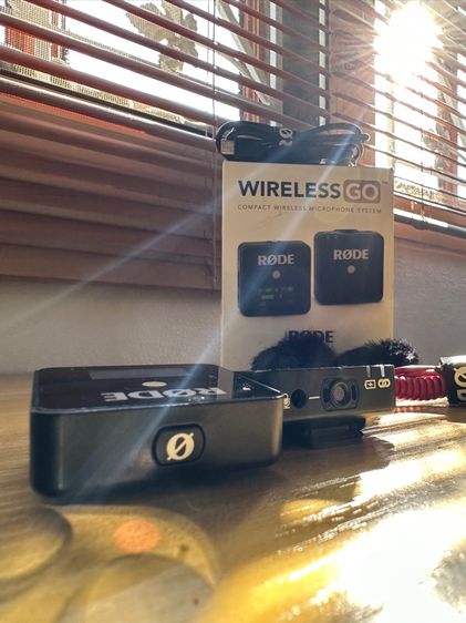 ปล่อยไมโครโฟน RODE Wireless GO (สภาพนางฟ้า) แถมสายเคเบิลต่อไอโฟนให้ด้วย รูปที่ 7