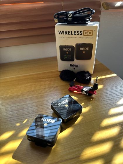 ปล่อยไมโครโฟน RODE Wireless GO (สภาพนางฟ้า) แถมสายเคเบิลต่อไอโฟนให้ด้วย รูปที่ 4