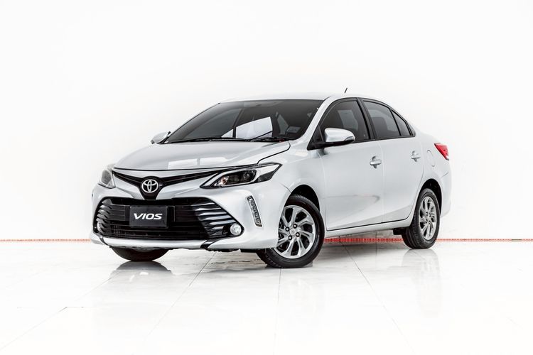 Toyota Vios 2019 1.5 Mid Sedan เบนซิน ไม่ติดแก๊ส เกียร์อัตโนมัติ เทา
