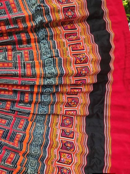 กระโปรงม้ง–ธิเบต ออริจินัล ของแท้ร้อยเปอร์เซ็นต์...Rare Original HmongTibet–HillTribe–Traditional
 รูปที่ 11