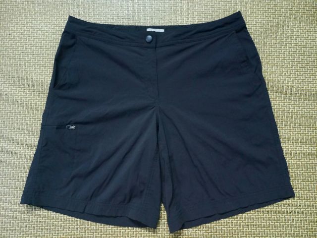ดำ กางเกงขาสั้น LL.Bean women trail shorts