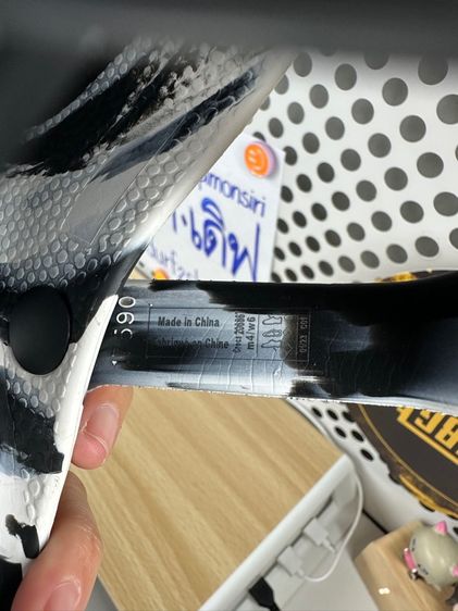 Crocs classic ขาวดำ m4w6 eu 36-37 รูปที่ 4