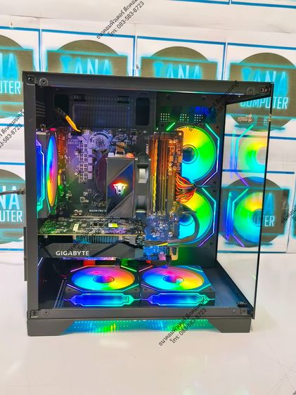 (คอมเล่นเกมส์มือสอง) Intel I5-9400F Ram16gb SSD512GB GTX1650 4GB รูปที่ 2