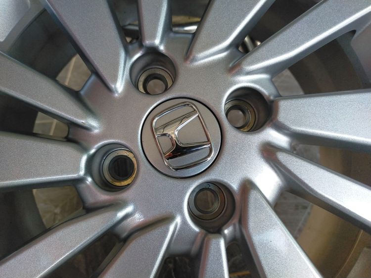 แม็กฮอนด้า ขอบ15 สีเดิม พร้อมยางดันลอป 185 60 15 ปี23 ยางสวยทุกเส้นใส่ jazz city รูปที่ 5