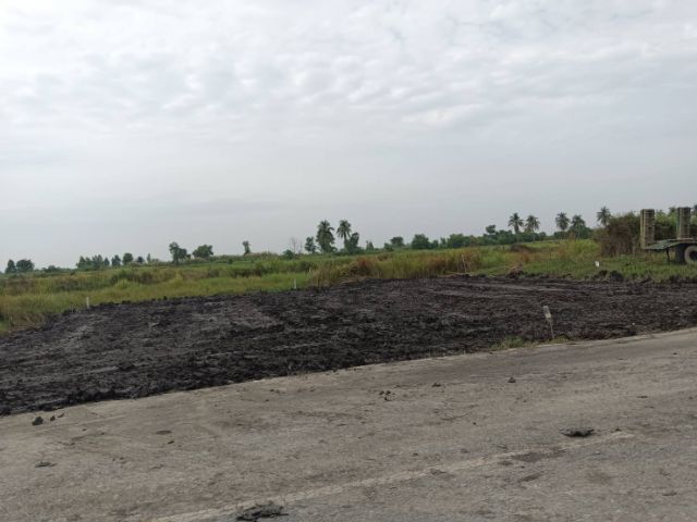 ขายที่ดินติดถนนดำ 50ตร.วา ถมแล้ว องครักษ์ นครนายก น้ำ รูปที่ 2