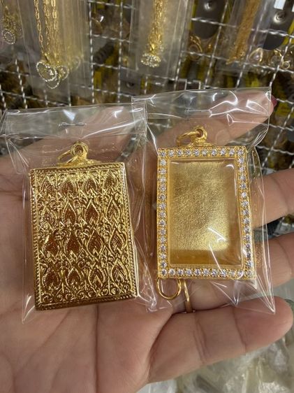 กรอบพระสมเด็จ อิตาลี่ ฝังเพชร
