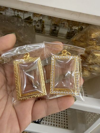 กรอบพระสมเด็จ อิตาลี่ ฝังเพชร รูปที่ 2