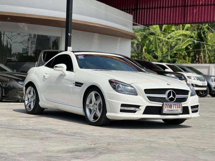 รถ Mercedes-Benz SLK-Class SLK200 AMG สี ขาว