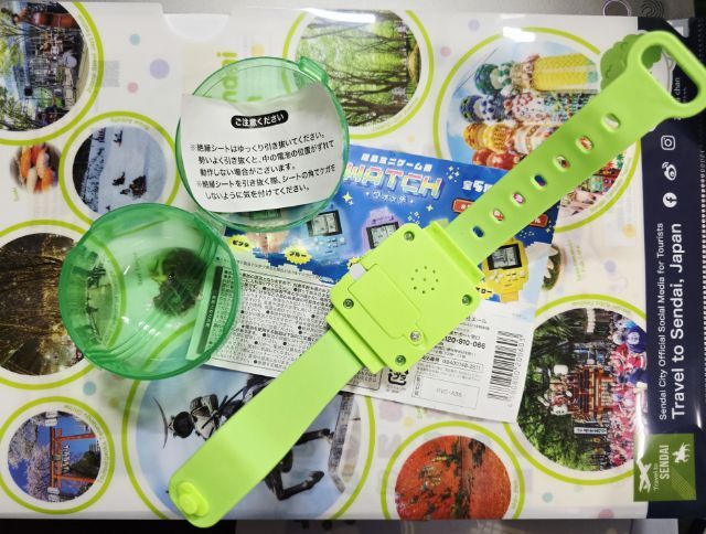 กาชาปอง นาฬิกา เล่นเกม(ดูเวลาไม่ได้) รูปที่ 2