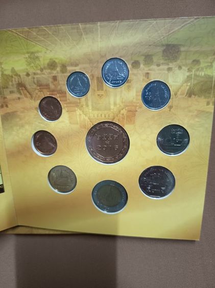 ชุดแผงเหรียญ ร.9ปี 2559 รวมเหรียญปีสุดท้ายที่สวรรคต เป็นเล่มพร้อมส่ง รูปที่ 5