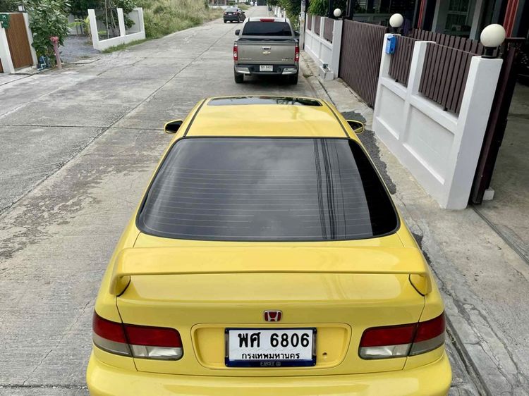 Honda Civic 1998 1.6 Type R Sedan เบนซิน ไม่ติดแก๊ส เกียร์อัตโนมัติ เหลือง รูปที่ 2