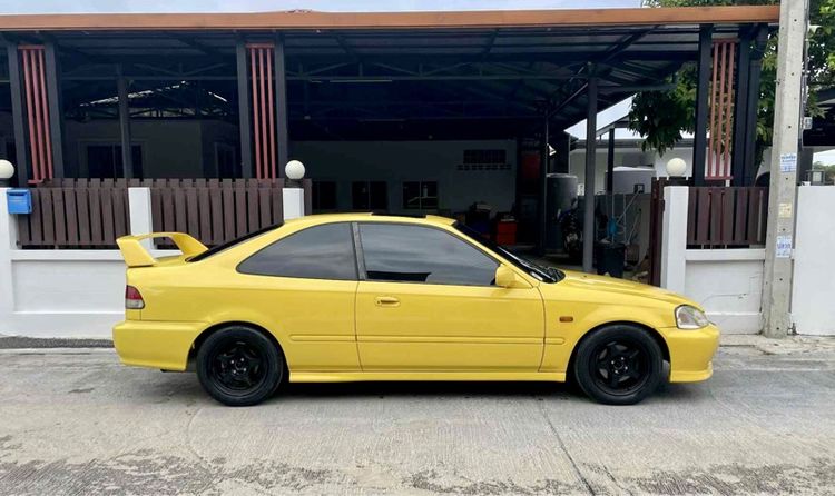 Honda Civic 1998 1.6 Type R Sedan เบนซิน ไม่ติดแก๊ส เกียร์อัตโนมัติ เหลือง รูปที่ 4