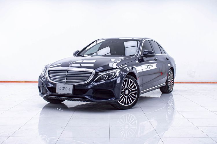รถ Mercedes-Benz C-Class C350 สี น้ำเงิน