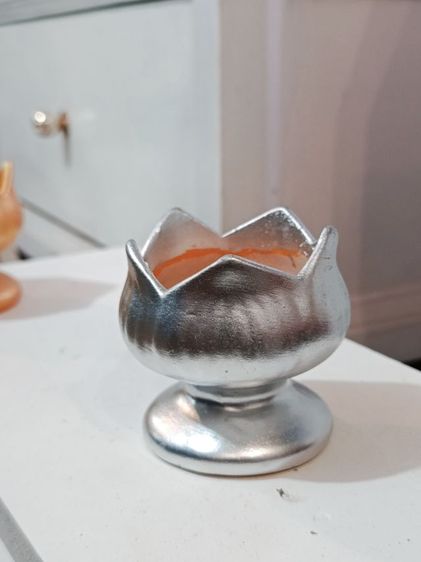 เชิงเทียน สีเงิน สีทอง ของใหม่ รูปที่ 3