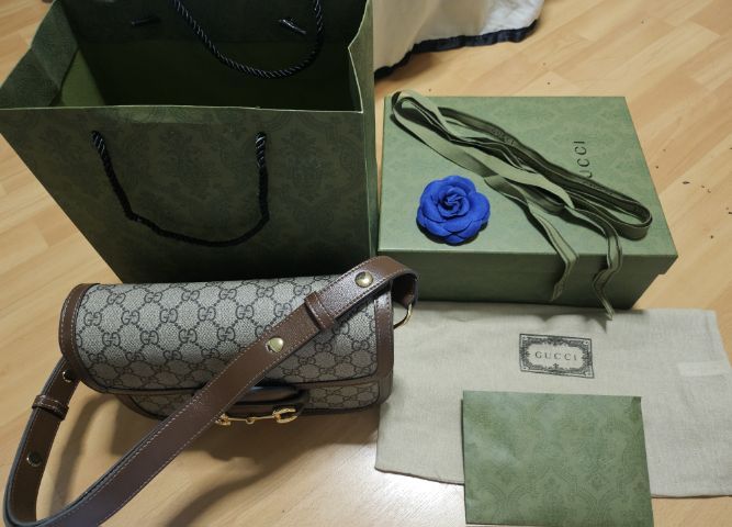 ขายgucci horsebit 1955  bag งาน VVIP ใช้สลับแท้ค่ะสวยมากสภาพนางฟ้า อุปกรณ์ครบค่ะ  รูปที่ 6